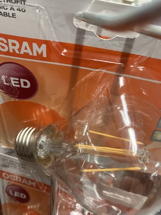 Ca. 180x Osram ledlamp helder 40 watt en 60 watt